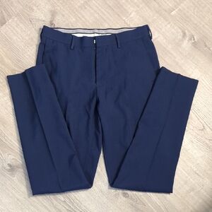 Haggar Slim Fit Navy Dress Pants 30x32